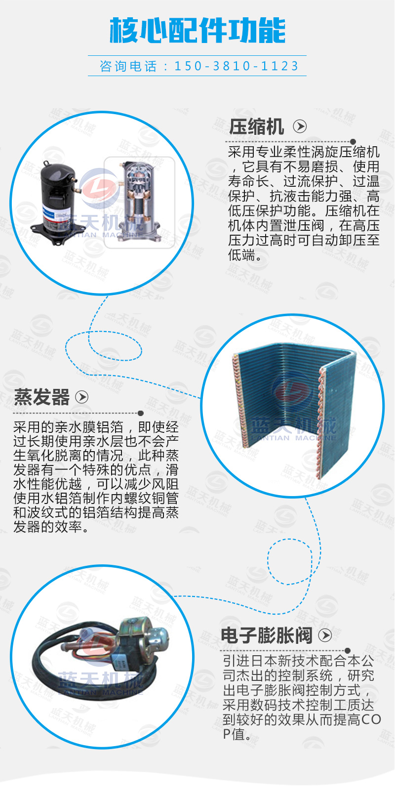 海鮮烘干機核心配件功能