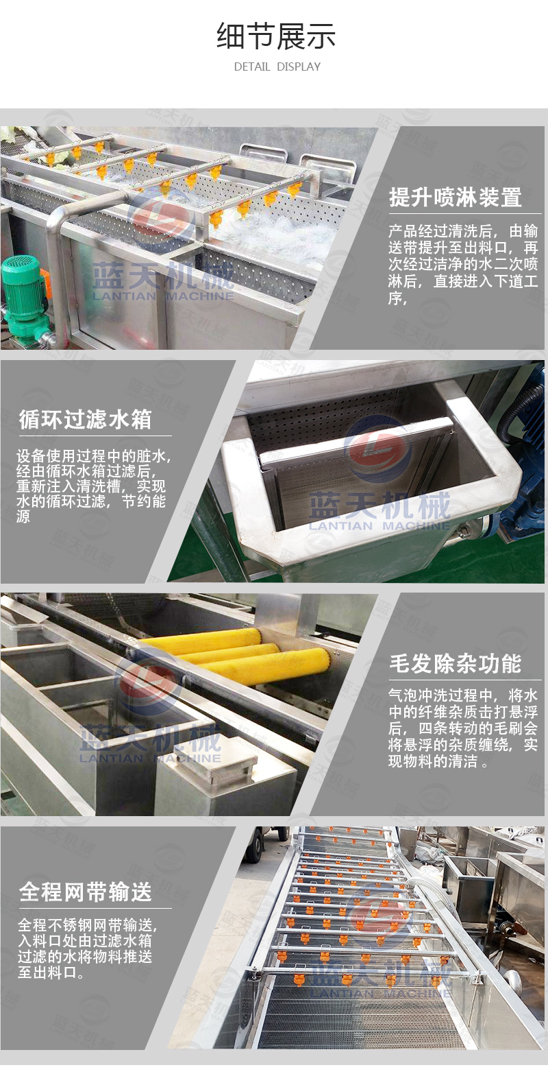  氣泡清洗機細節展示